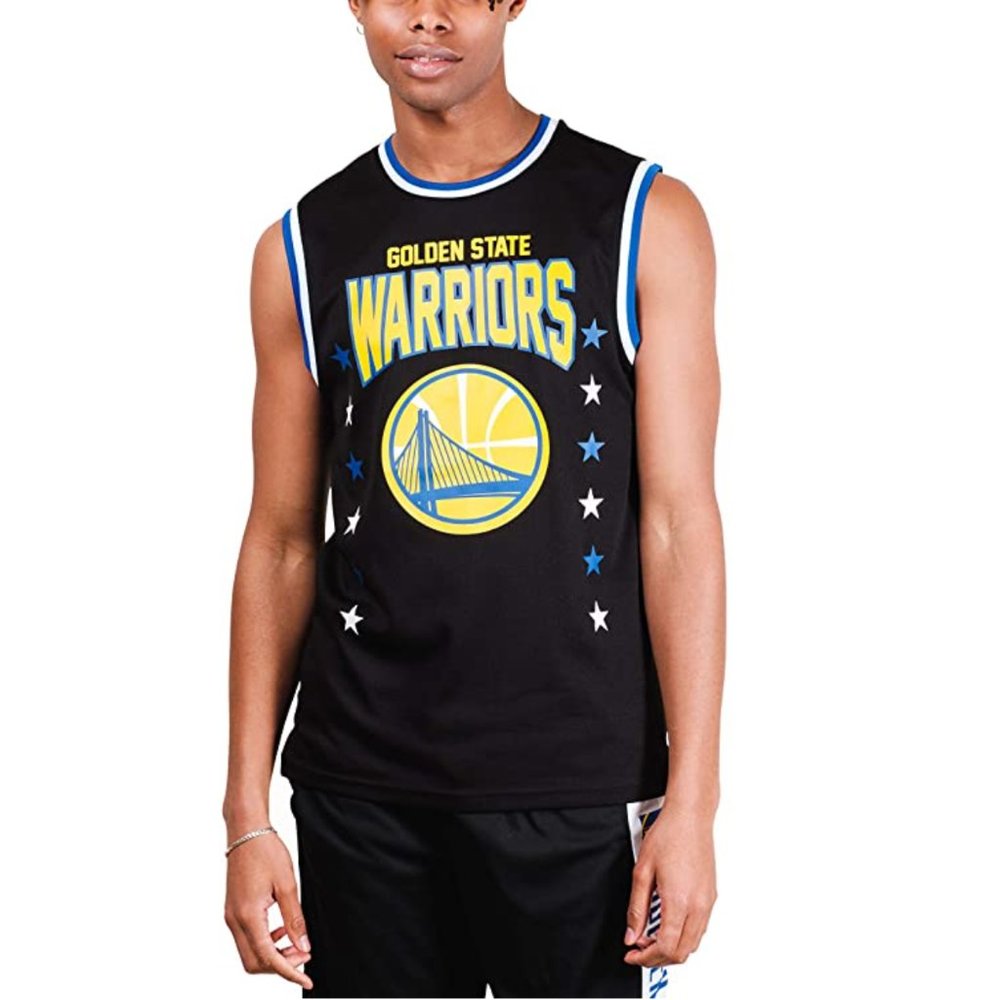 Men's Sleeveless Jersey Tank Top Tee Shirt XL Color Black